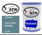 Preview: Subaru, Aqua Blue Metallic, 47W: 500ml Lackdose, von ATW Autoteile West.